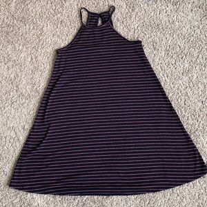 Halter top T-shirt dress